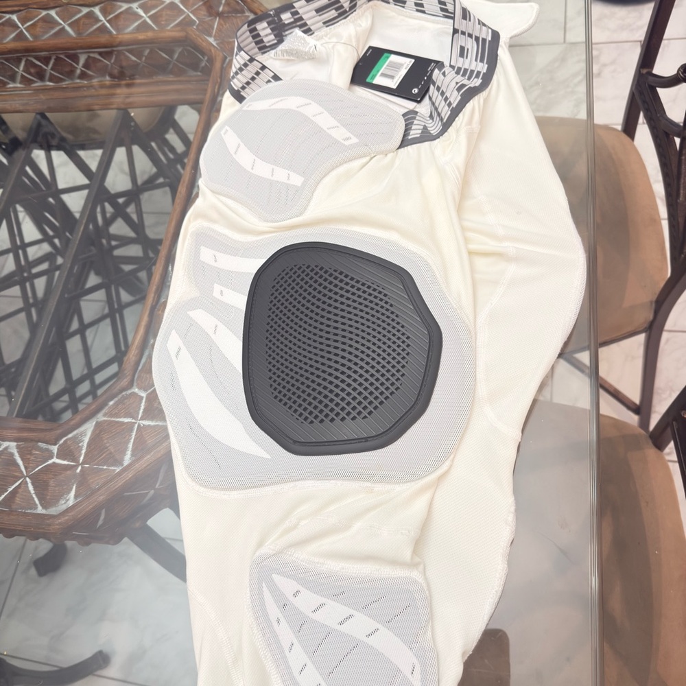 Nike White and Gray Protective Gear
